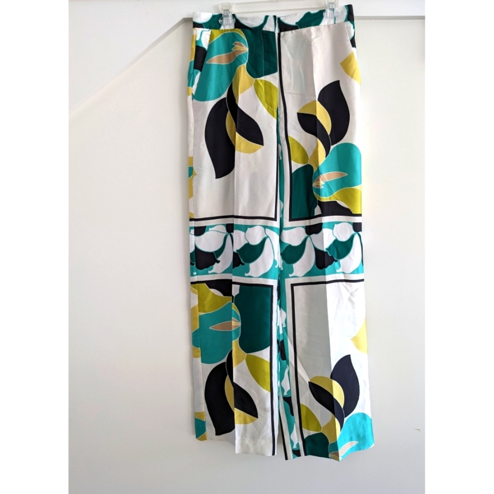 Zara printed palazzo pants